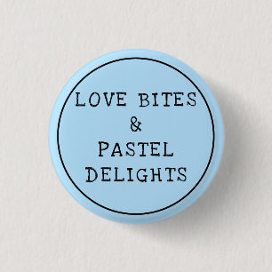 Liebe Bites Pastel Goth Button