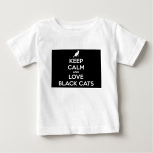 Liebe Black Cats Baby T-shirt