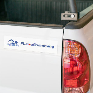 Liebe blau auf weiß autoaufkleber