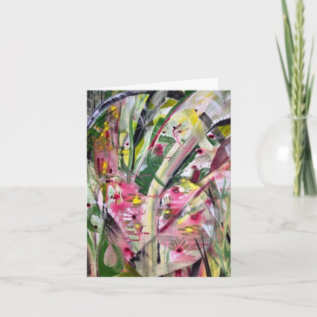 Liebe Bloom Karte (Vorderseite)