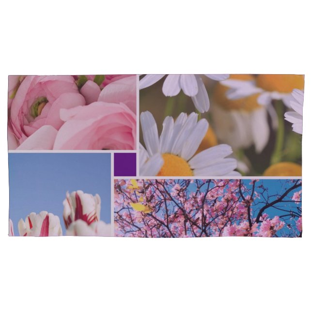 Liebe Blooms Pillow Case Kissenbezug (Vorderseite-Links)