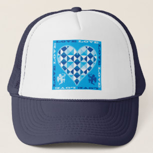 Liebe (Blue Diamond) Truckerkappe