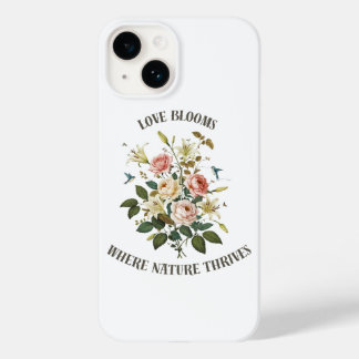 Liebe blüht mit der Natur Case-Mate iPhone 14 Hülle