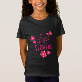 Liebe Blume T-Shirt