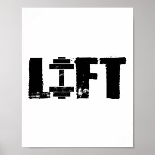Liebe Bodybuilding Männer Shirt Muskel Liebhaber F Poster