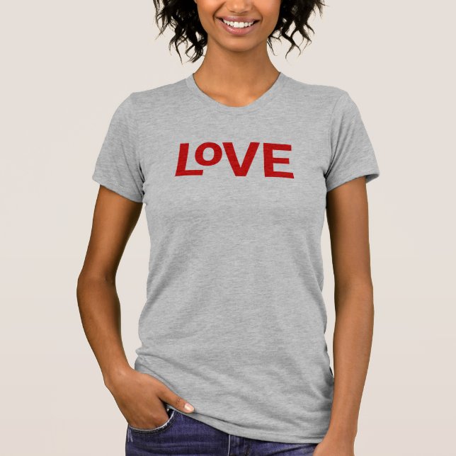 Liebe-Bold AthT-Shirt T-Shirt (Vorderseite)