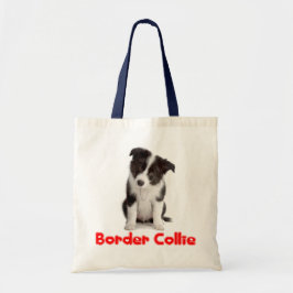 Liebe Border Collie Welpe Dog Totbeutel Tragetasche