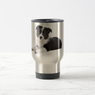 Liebe Border Collie Welpen Hund Kaffee Tasse