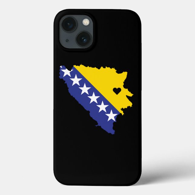 Liebe Bosnien und Herzegowina verleiht bosnischem  Case-Mate iPhone Hülle (Rückseite)