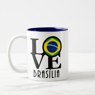 LIEBE Brasília 11oz Zweifarbige Tasse