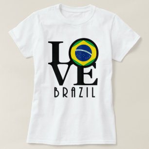 LIEBE Brasilien (Frontabdruck) T-Shirt