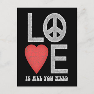 Liebe braucht -0415 postkarte