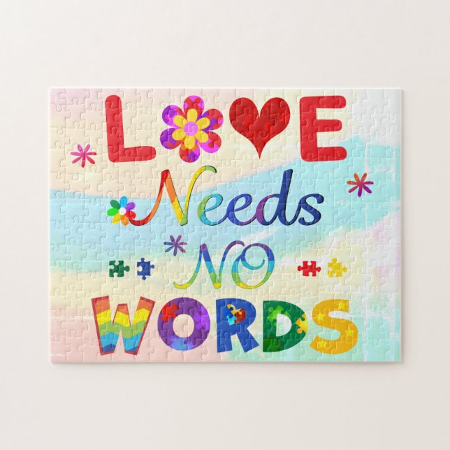 Liebe braucht keine Worte (Horizontal)