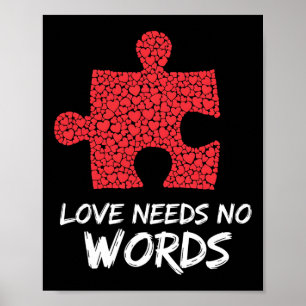 Liebe braucht keine Worte Poster