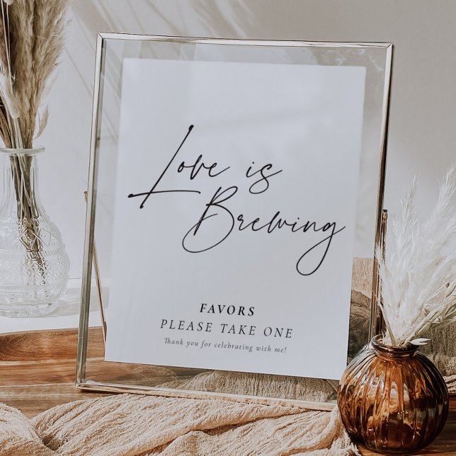 Liebe Braut Blume Bar Signing Brautparty Poster (Von Creator hochgeladen)