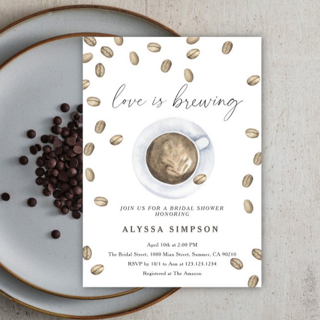 Liebe braut Brautparty Einladung (Von Creator hochgeladen)