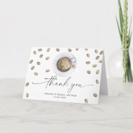 Liebe braut Dankeschön Brautparty Dankeskarte