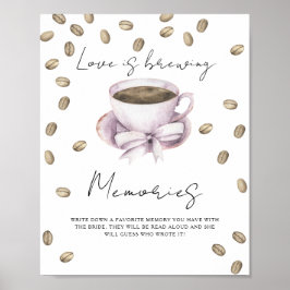 Liebe braut Erinnerungen mit der Braut Poster