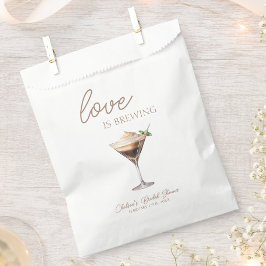 Liebe Braut Espresso Martini Brautparty Geschenktütchen
