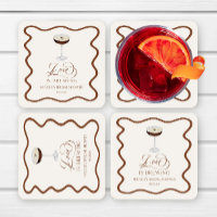 Liebe Braut Expresso Martini Brautparty