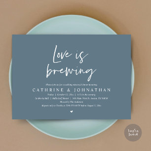 Liebe Braut, Hochzeit Probe Dinner Invitati Einladung