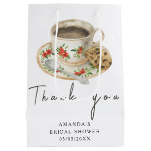 Liebe braut Kaffee Brautparty Danke Mittlere Geschenktüte