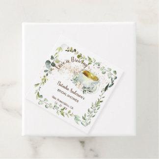 Liebe braut Kräutertee-Brautparty Geschenkanhänger