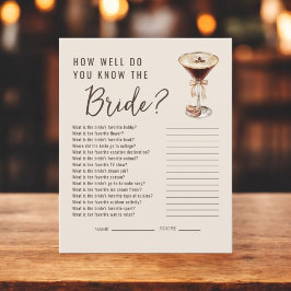 Liebe braut, wie gut Sie die Braut kennen