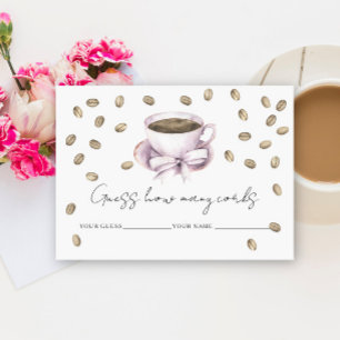 Liebe braut Wie viele Korken bridal Spiel Begleitkarte