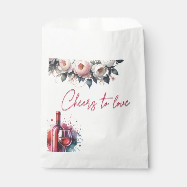 Liebe Brautparty Gefallen Tasche Geschenktütchen (Vorderseite)