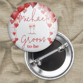 Liebe Brautparty zu werden Button
