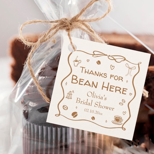 Liebe bricht Brautparty Vielen Dank Geschenkanhänger (Von Creator hochgeladen)