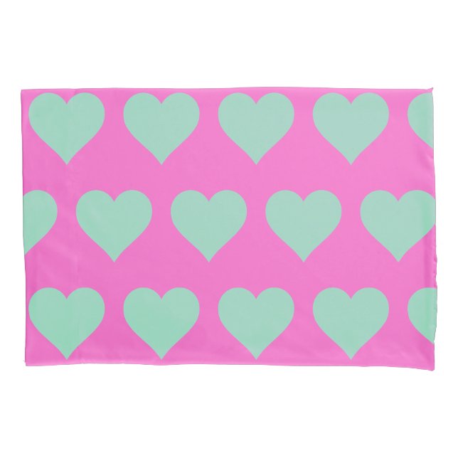 Liebe Bride & Co Pink Hochzeitsstimmung Wohngestal Kissenbezug (Vorderseite-Links)