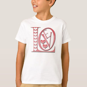 Liebe Briefe mit Herzen von Shirley Taylor T-Shirt