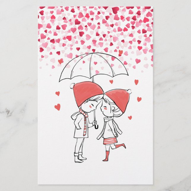 Liebe Briefpapier (Vorderseite)