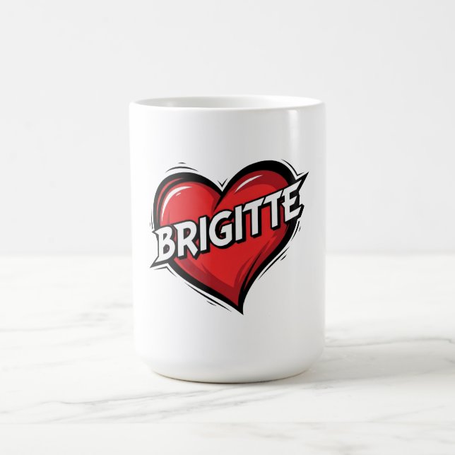 Liebe Brigitte Kaffeetasse (Mittel)
