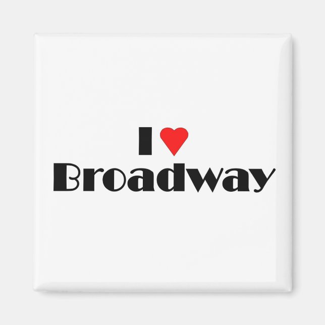 Liebe Broadway Magnet (Vorne)