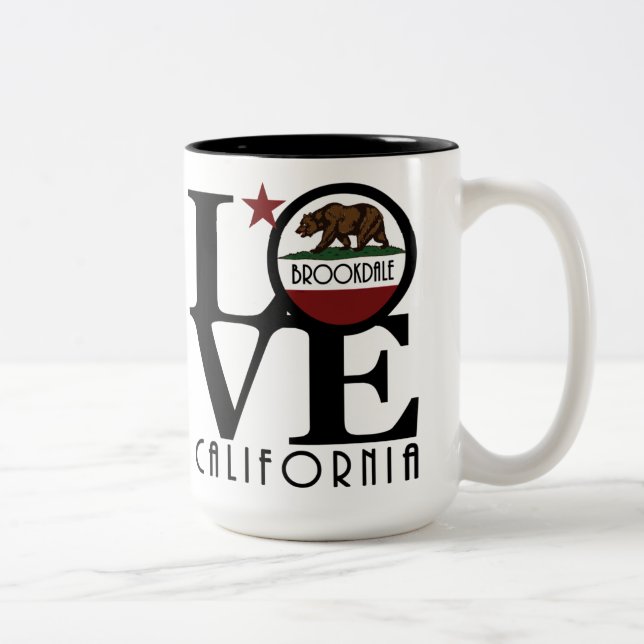 LIEBE Brookdale Zweifarbige Tasse (Rechts)