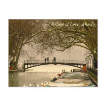 Liebe-Brücke, Annecy, Frankreich
