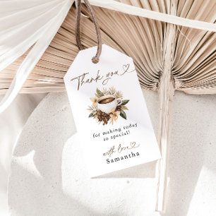 Liebe brütet Kaffee-Brautparty Geschenkanhänger