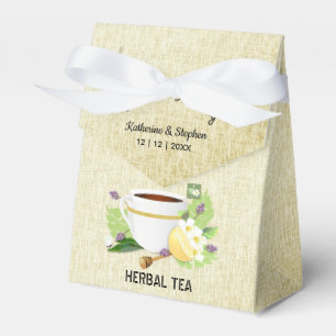 Liebe brütet Tee-Gastgeschenk Hochzeit Geschenkschachtel