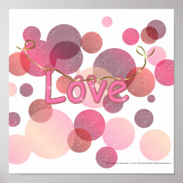 Liebe Bubbles Poster