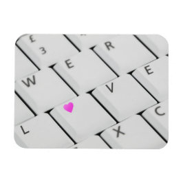Liebe-Buchstaben der Computertastatur Magnet