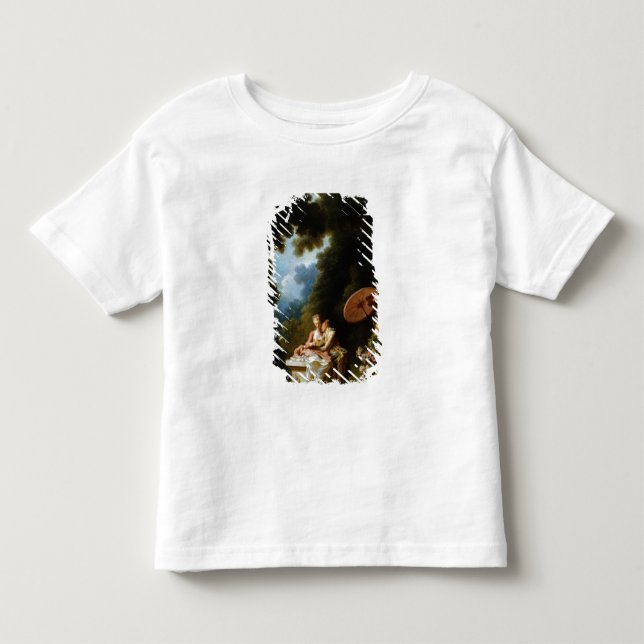 Liebe-Buchstaben durch Jean Honore Fragonard Kleinkind T-shirt (Vorderseite)