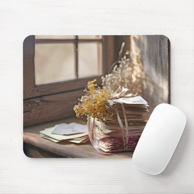 Liebe-Buchstaben nach Fenstern Mousepad (Mit Mouse)