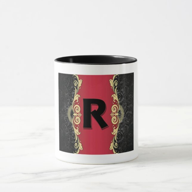 Liebe Buchstaben "R" Tasse (Zentrum)