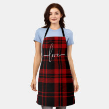Liebe Buffalo Karo Tartan Rot und Schwarz Muster