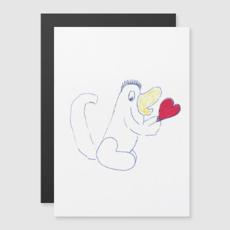 Liebe Bug dünne Magnetkarte Magneteinladung