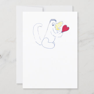 Liebe Bug Einladungskarte