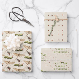 Liebe Bug Geschenkpapier Set